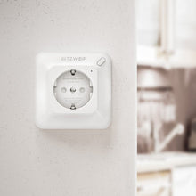 Load image into Gallery viewer, BlitzWolf® BW-SHP8 3680W 16A Smart WIFI Wall Outlet EU Plug Socket Timer Remote Control Power Monitor Work with Alexa Google Assistant IFTTT