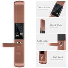 Load image into Gallery viewer, Security Electronic Smart Door Lock APP Touch Password Keypad Card Fingerprint