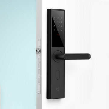 Intelligent Door Lock Right Hand Youth Version Security Electronic Keyless Door Lock Digital Smart APP WIFI Touch Screen Keypad Password Lock Door Fingerprint Lock