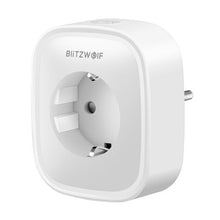 Load image into Gallery viewer, BlitzWolf® BW-SHP2 16A Smart WIFI Socket 220V EU Plug Work with Amazon Alexa Google Assistant Compatible with BlitzWolf Tuya APP
