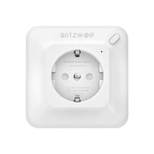 Load image into Gallery viewer, BlitzWolf® BW-SHP8 3680W 16A Smart WIFI Wall Outlet EU Plug Socket Timer Remote Control Power Monitor Work with Alexa Google Assistant IFTTT
