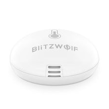 Load image into Gallery viewer, BlitzWolf® BW-IS8 Zigbee Temperature &amp; Humidity Sensor Real-time APP Remote Monitoring Thermometer Hygrometer Smart Environment Detector Works with BlitzWolf Tuya Smart Life APP
