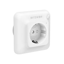 Load image into Gallery viewer, BlitzWolf® BW-SHP8 3680W 16A Smart WIFI Wall Outlet EU Plug Socket Timer Remote Control Power Monitor Work with Alexa Google Assistant IFTTT
